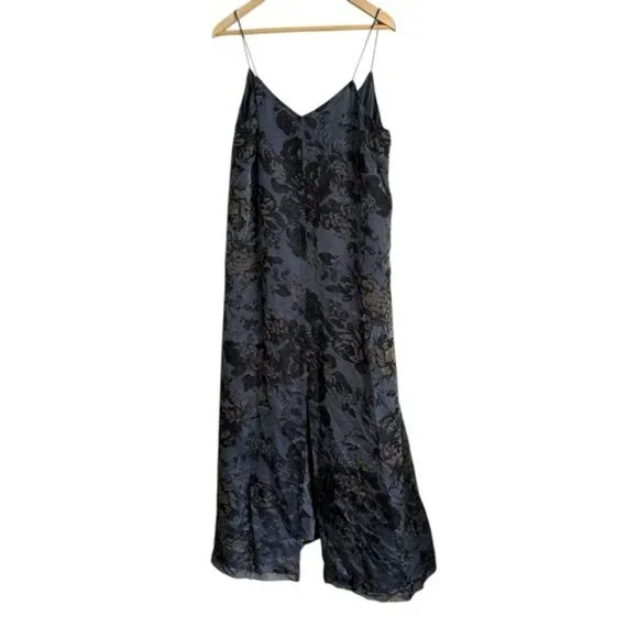 ENWT Elegant Black Floral Dress From Banana Republic - Picture 13 of 13